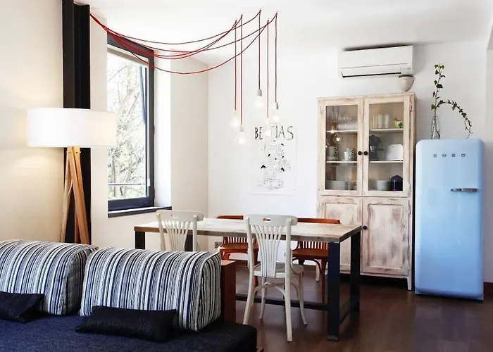 Apartment Vila Olimpica Barcelona Next To Beach & Garden